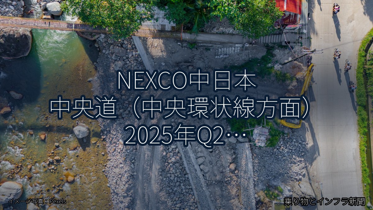 NEXCO中日本 中央道（中央環状線方面） 2025年Q2 終日通行止に関する発表（乗り物とインフラ新聞）