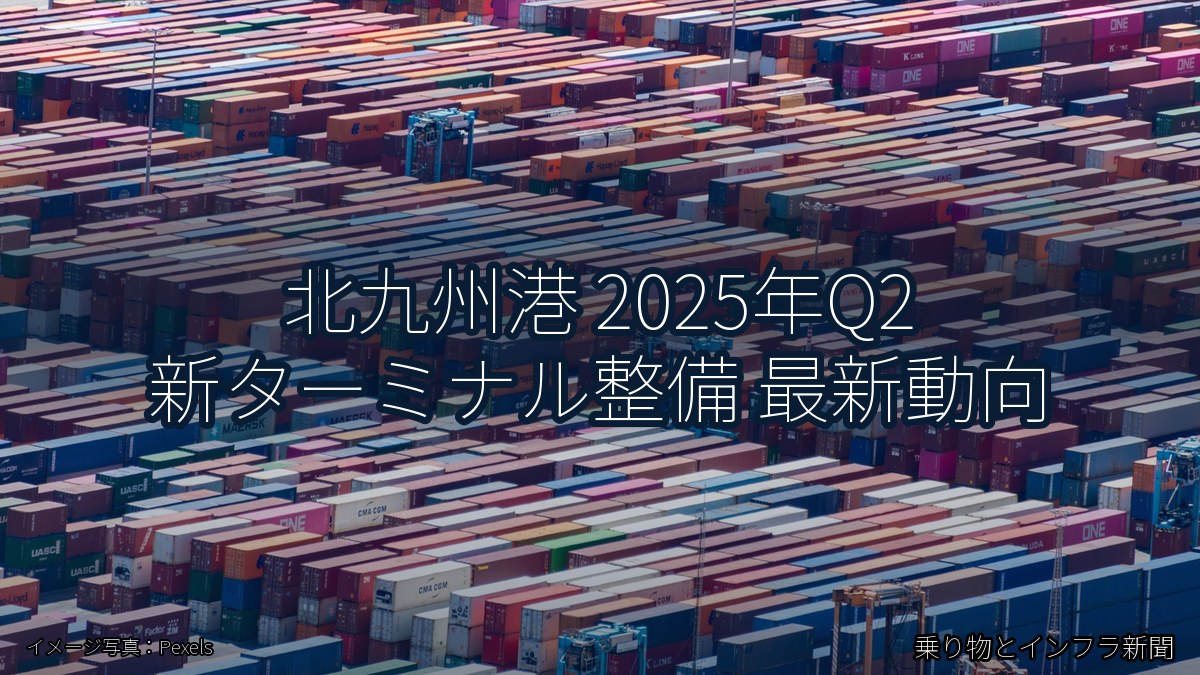 北九州港 2025年Q2 新ターミナル整備 最新動向（乗り物とインフラ新聞）