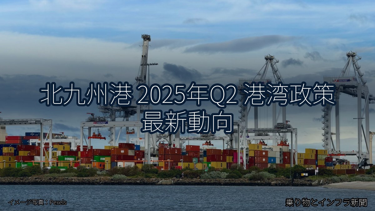 北九州港 2025年Q2 港湾政策 最新動向(乗り物とインフラ新聞)