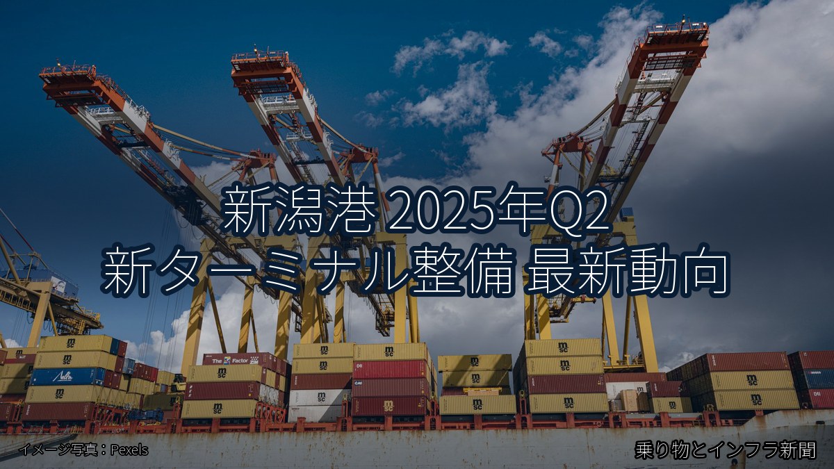 新潟港 2025年Q2 新ターミナル整備 最新動向(乗り物とインフラ新聞)