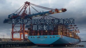 新潟港 2025年Q2 港湾政策 最新動向（乗り物とインフラ新聞）