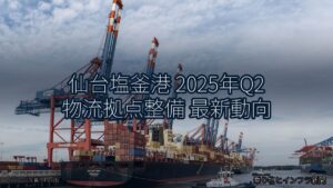 仙台塩釜港 2025年Q2 物流拠点整備 最新動向（乗り物とインフラ新聞）