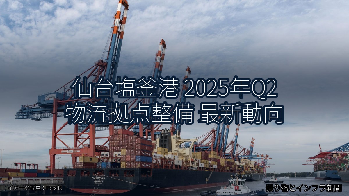 仙台塩釜港 2025年Q2 物流拠点整備 最新動向（乗り物とインフラ新聞）