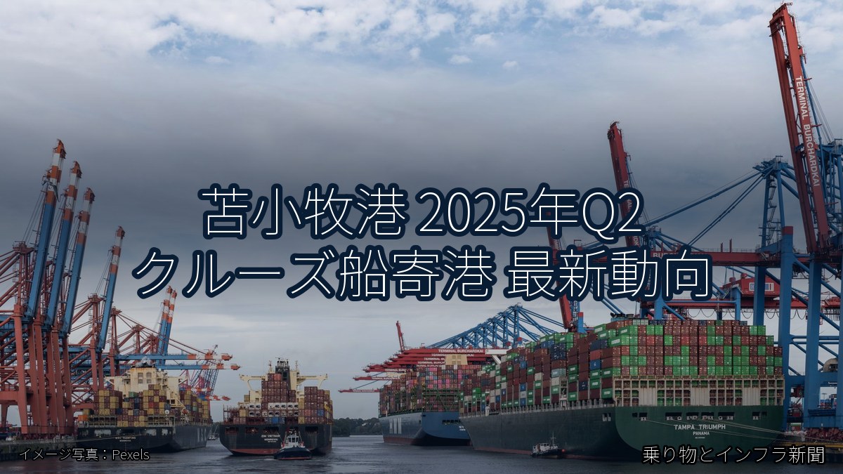 苫小牧港 2025年Q2 クルーズ船寄港 最新動向(乗り物とインフラ新聞)