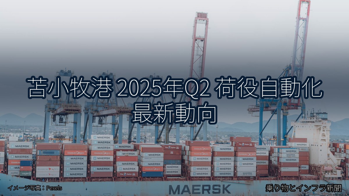 苫小牧港 2025年Q2 荷役自動化 最新動向（乗り物とインフラ新聞）
