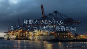 那覇港 2025年Q2 新ターミナル整備 最新動向（乗り物とインフラ新聞）