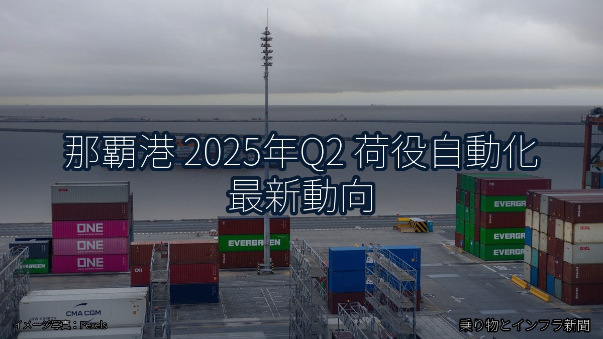 那覇港 2025年Q2 荷役自動化 最新動向(乗り物とインフラ新聞)