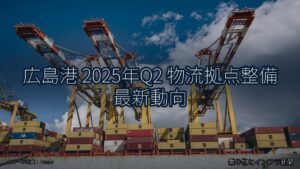 広島港 2025年Q2 物流拠点整備 最新動向（乗り物とインフラ新聞）