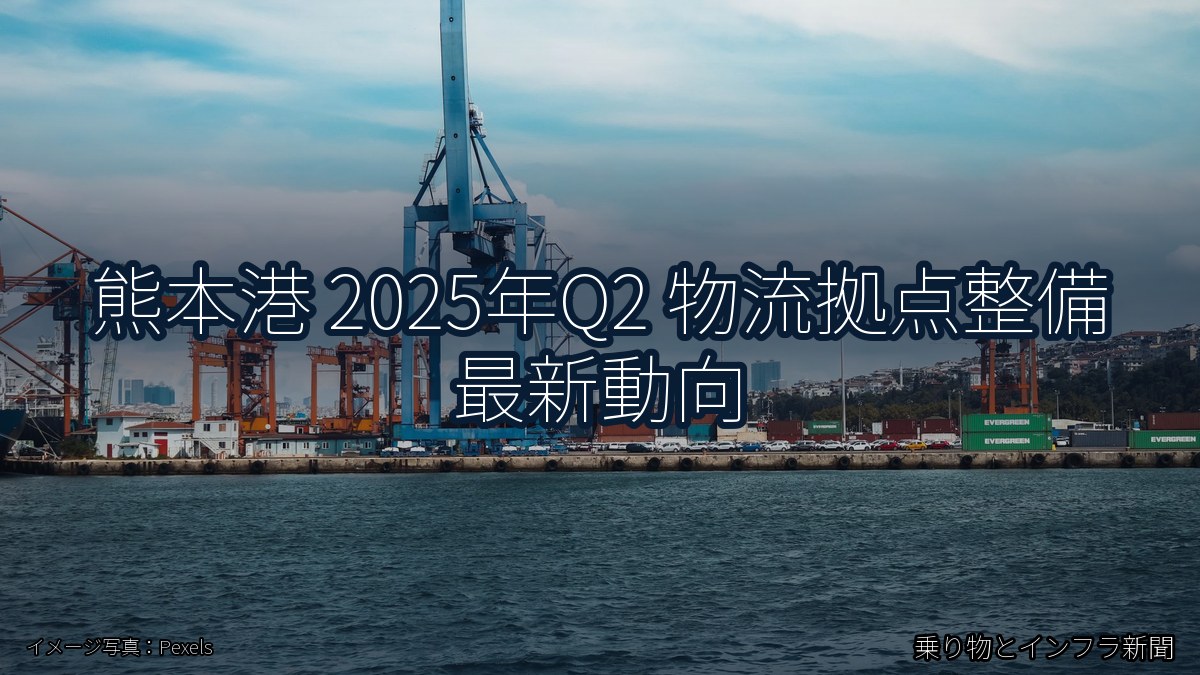熊本港 2025年Q2 物流拠点整備 最新動向（乗り物とインフラ新聞）