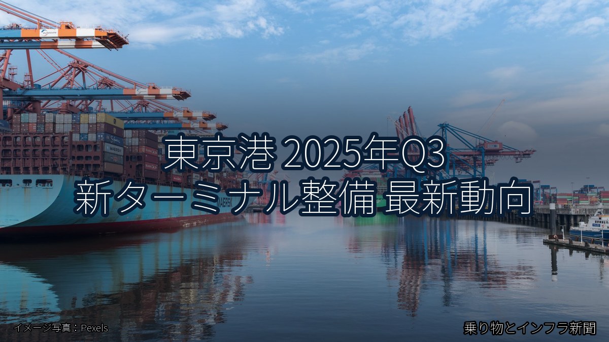 東京港 2025年Q3 新ターミナル整備 最新動向（乗り物とインフラ新聞）
