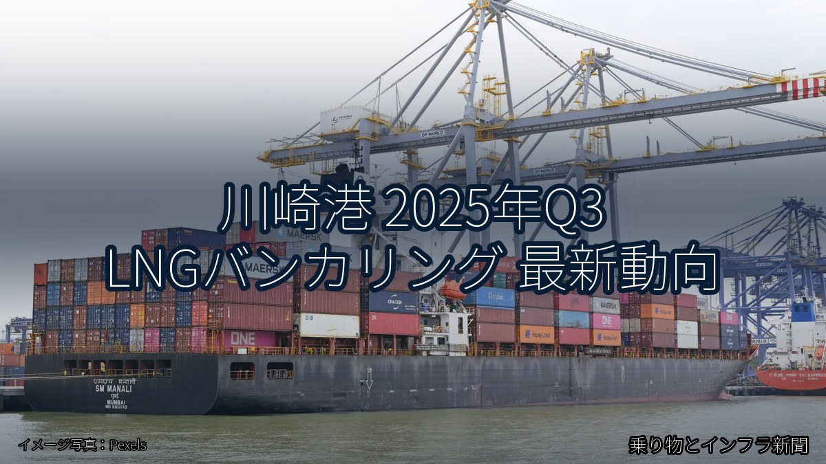 川崎港 2025年Q3 LNGバンカリング 最新動向（乗り物とインフラ新聞）