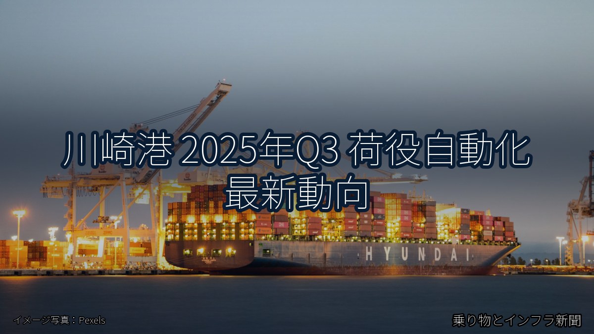 川崎港 2025年Q3 荷役自動化 最新動向（乗り物とインフラ新聞）