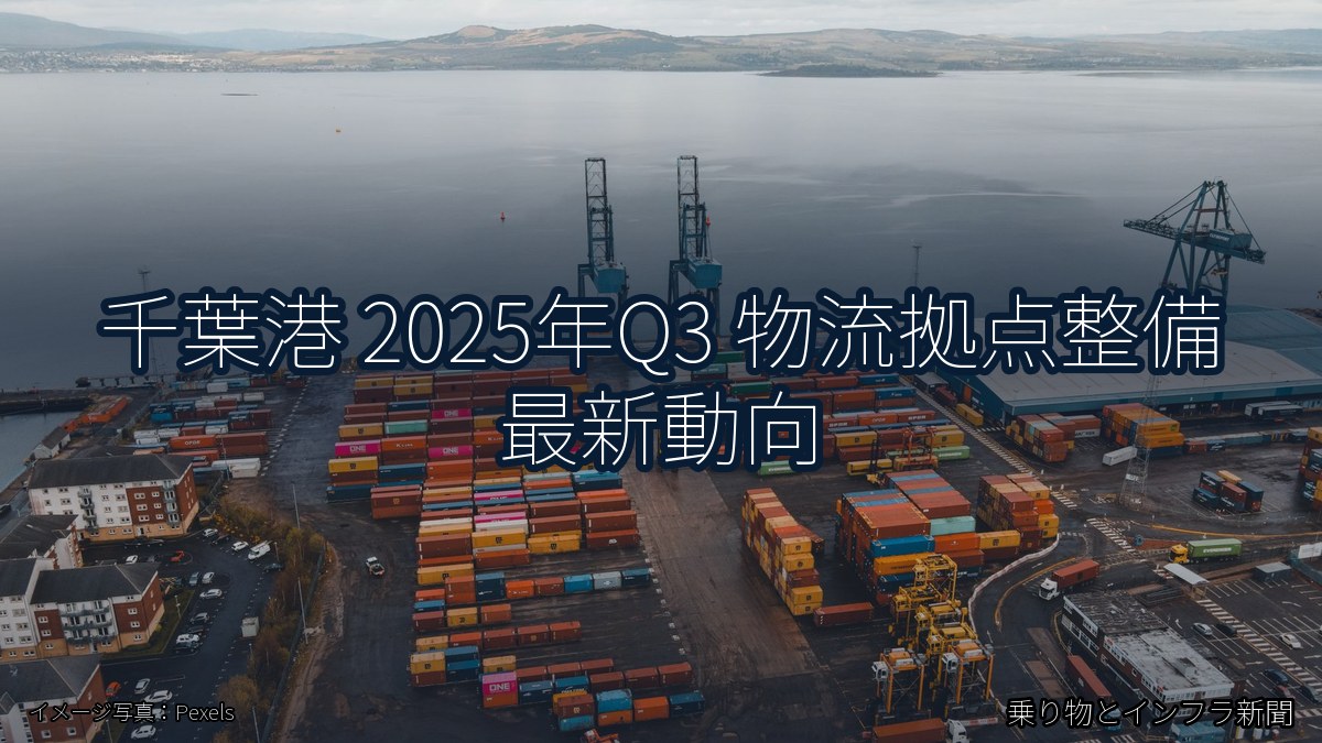千葉港 2025年Q3 物流拠点整備 最新動向(乗り物とインフラ新聞)