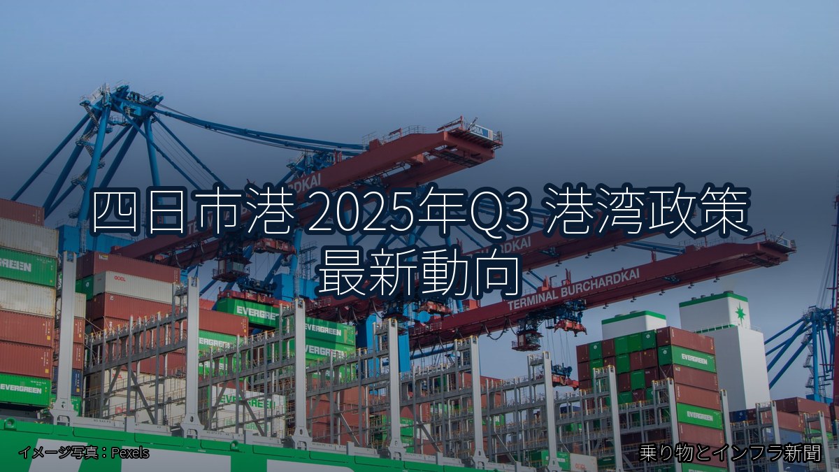 四日市港 2025年Q3 港湾政策 最新動向（乗り物とインフラ新聞）