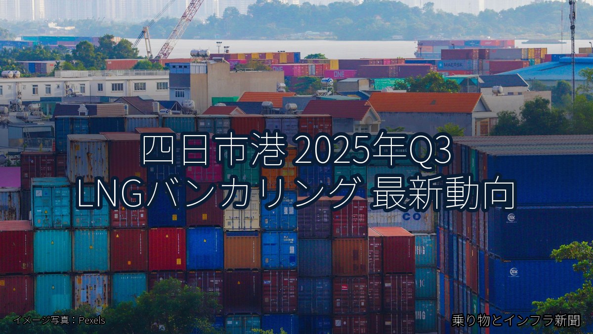 四日市港 2025年Q3 LNGバンカリング 最新動向（乗り物とインフラ新聞）