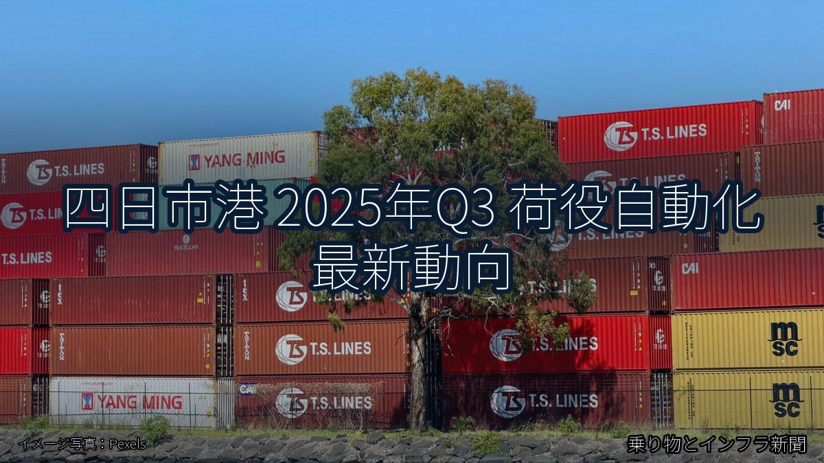 四日市港 2025年Q3 荷役自動化 最新動向（乗り物とインフラ新聞）