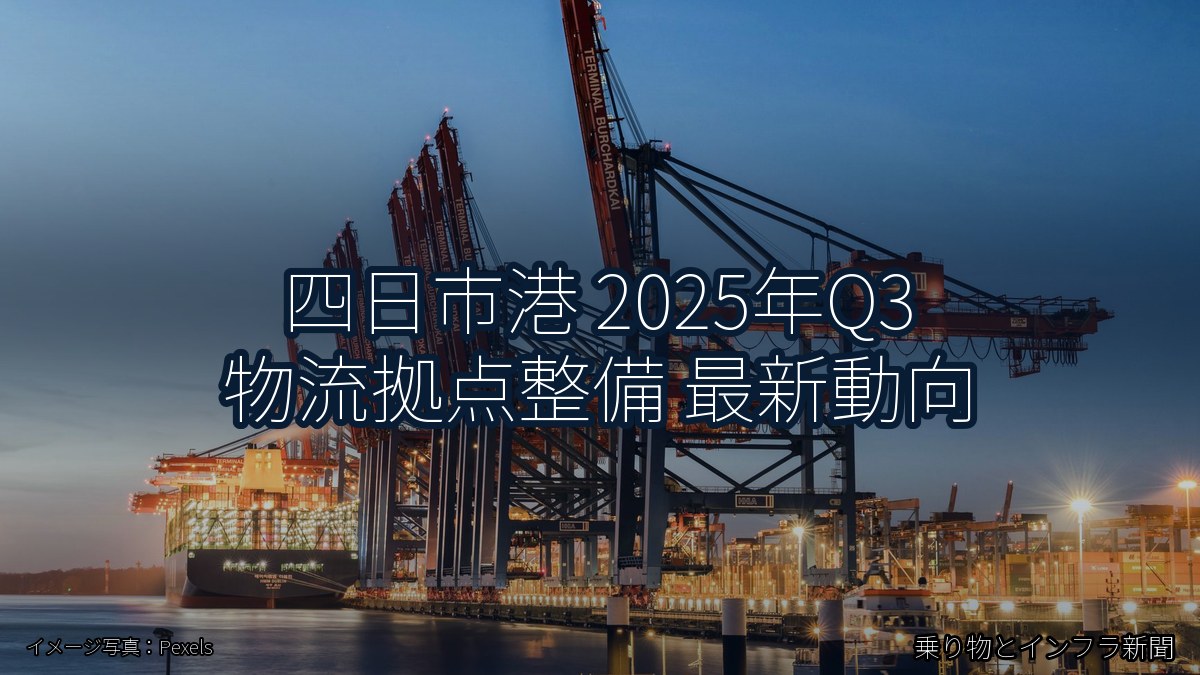 四日市港 2025年Q3 物流拠点整備 最新動向（乗り物とインフラ新聞）