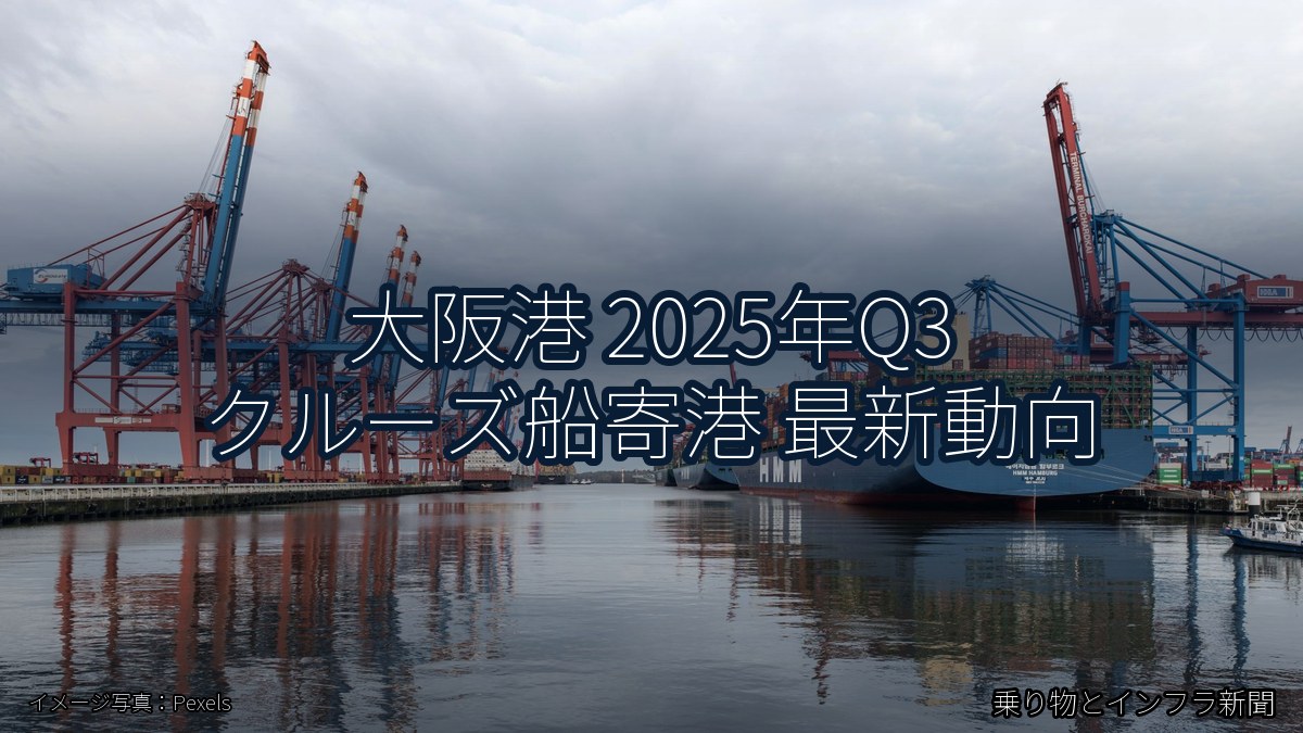 大阪港 2025年Q3 クルーズ船寄港 最新動向（乗り物とインフラ新聞）