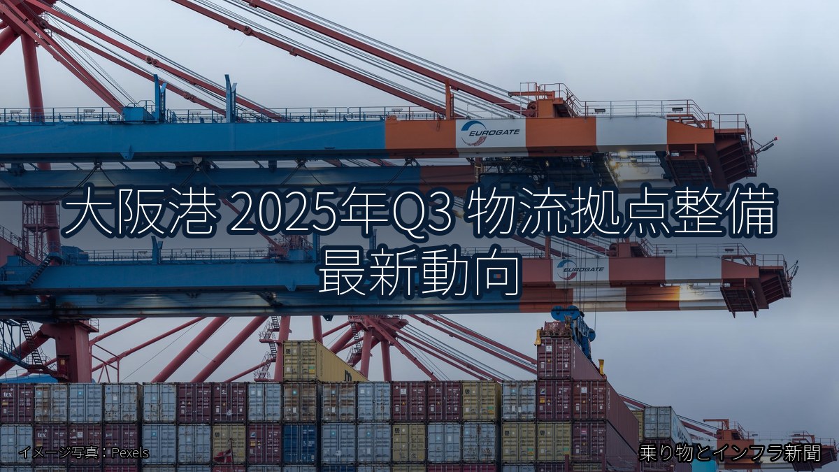 大阪港 2025年Q3 物流拠点整備 最新動向（乗り物とインフラ新聞）