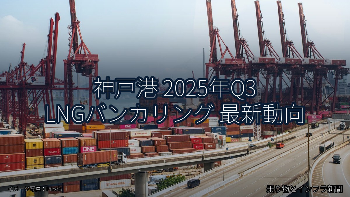 神戸港 2025年Q3 LNGバンカリング 最新動向（乗り物とインフラ新聞）