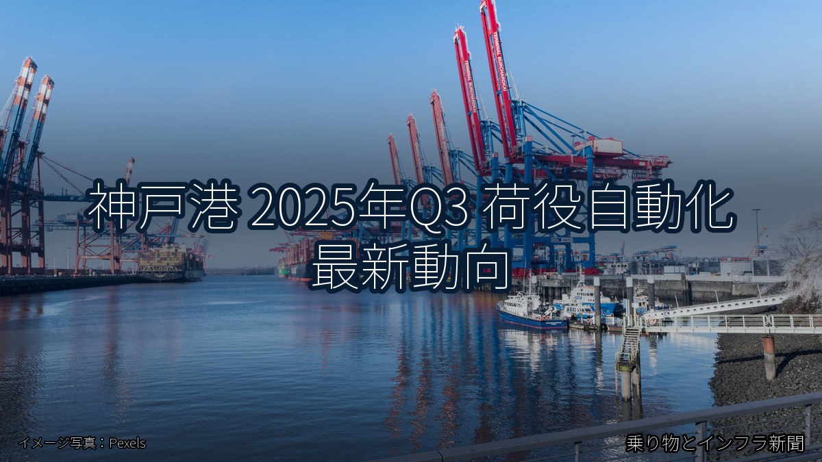 神戸港 2025年Q3 荷役自動化 最新動向（乗り物とインフラ新聞）