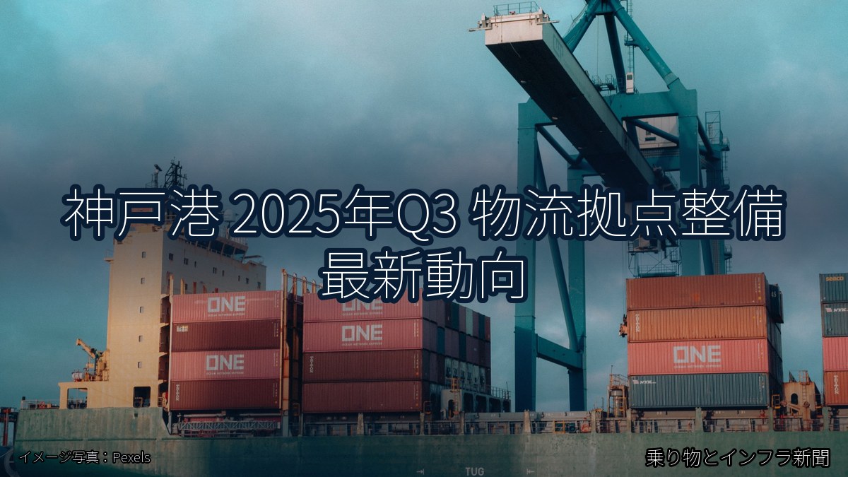 神戸港 2025年Q3 物流拠点整備 最新動向（乗り物とインフラ新聞）