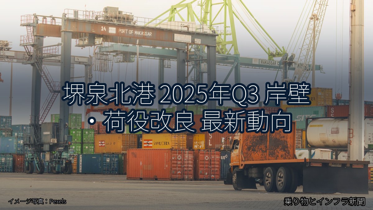 堺泉北港 2025年Q3 岸壁・荷役改良 最新動向(乗り物とインフラ新聞)