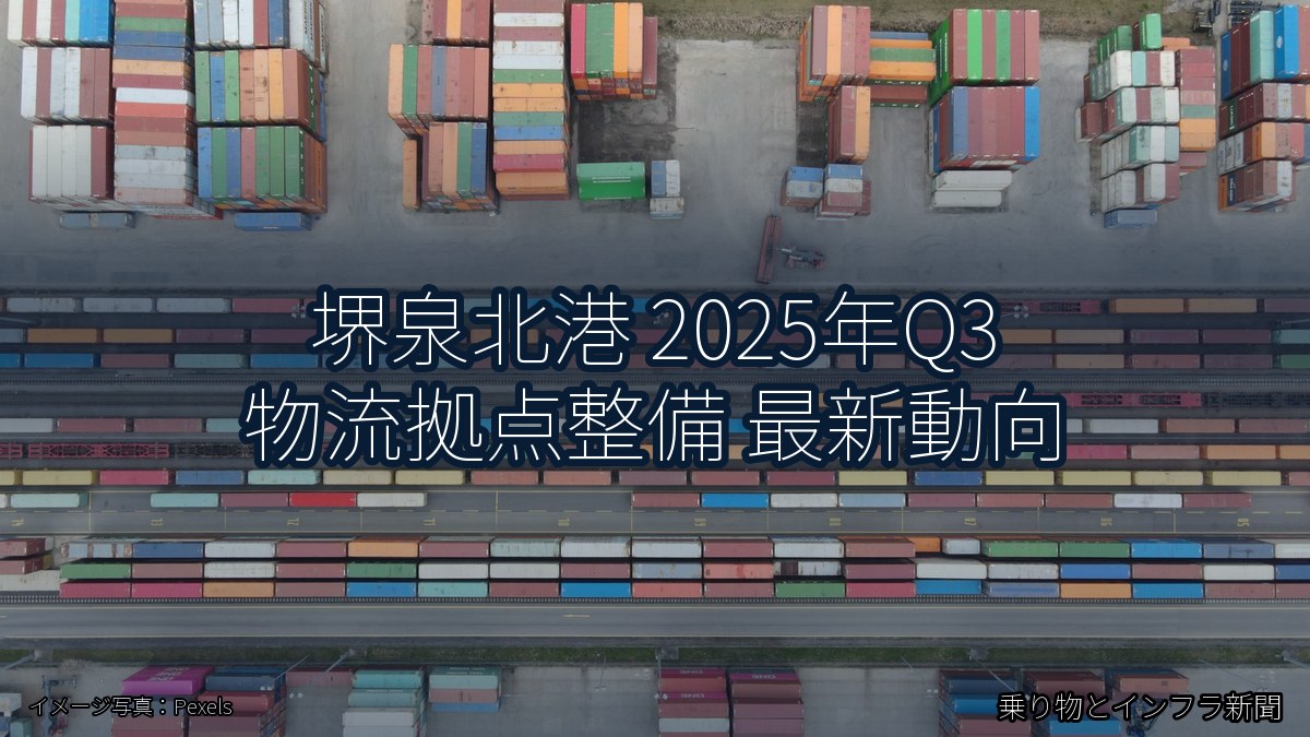 堺泉北港 2025年Q3 物流拠点整備 最新動向(乗り物とインフラ新聞)
