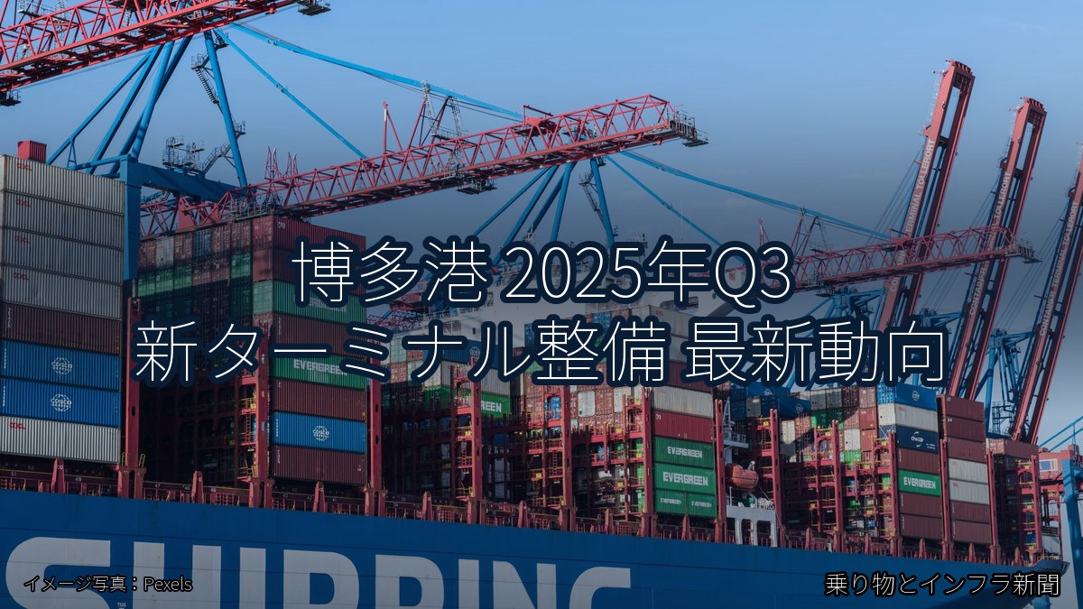 博多港 2025年Q3 新ターミナル整備 最新動向（乗り物とインフラ新聞）