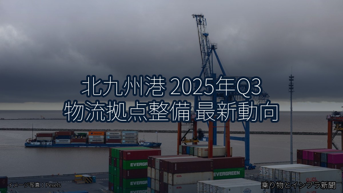 北九州港 2025年Q3 物流拠点整備 最新動向（乗り物とインフラ新聞）