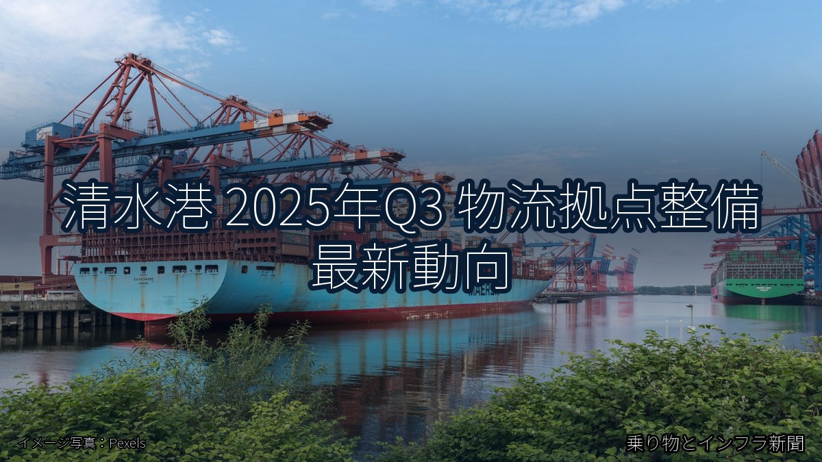 清水港 2025年Q3 物流拠点整備 最新動向（乗り物とインフラ新聞）