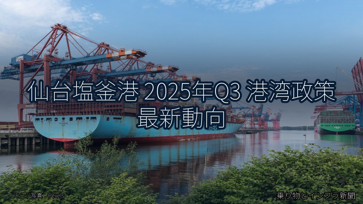 仙台塩釜港 2025年Q3 港湾政策 最新動向（乗り物とインフラ新聞）
