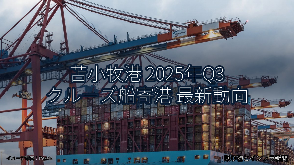 苫小牧港 2025年Q3 クルーズ船寄港 最新動向（乗り物とインフラ新聞）