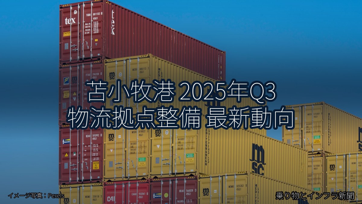 苫小牧港 2025年Q3 物流拠点整備 最新動向（乗り物とインフラ新聞）