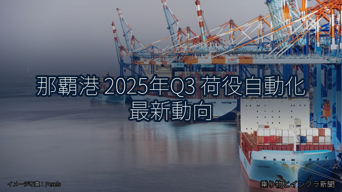 那覇港 2025年Q3 荷役自動化 最新動向（乗り物とインフラ新聞）