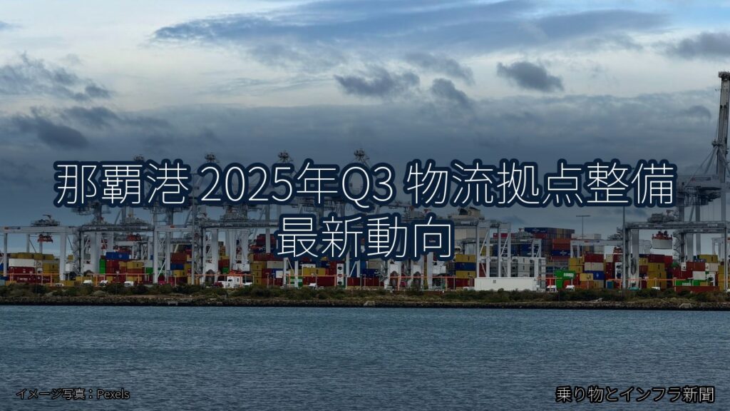那覇港 2025年Q3 物流拠点整備 最新動向（乗り物とインフラ新聞）