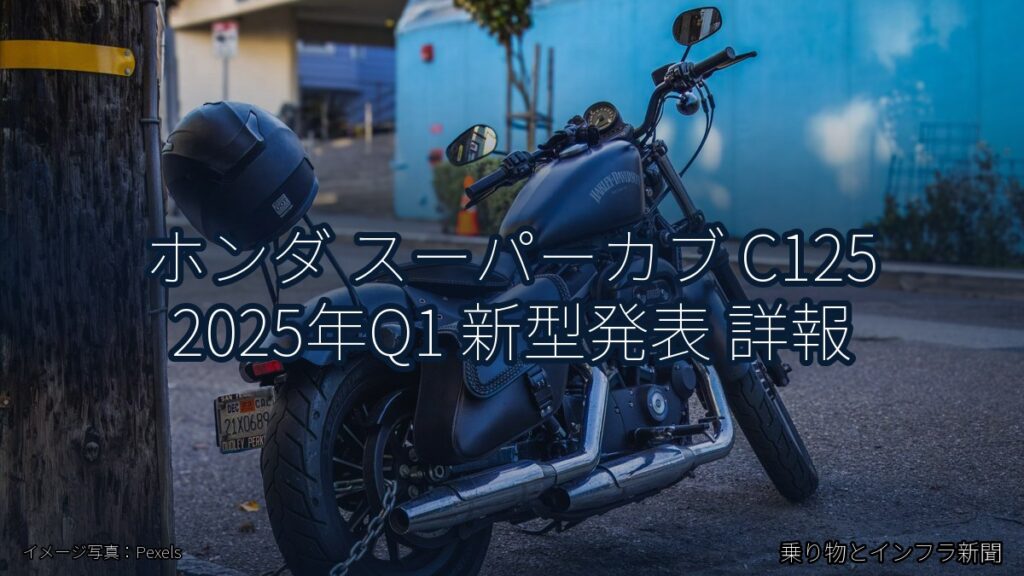 ホンダ スーパーカブ C125 2025年Q1 新型発表 詳報（乗り物とインフラ新聞）