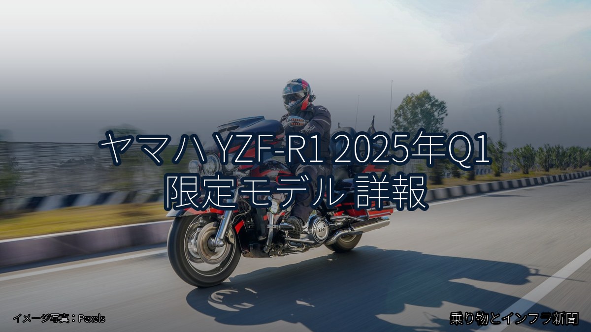 ヤマハ YZF-R1 2025年Q1 限定モデル 詳報（乗り物とインフラ新聞）