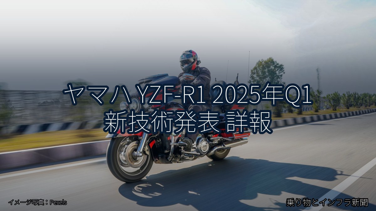 ヤマハ YZF-R1 2025年Q1 新技術発表 詳報(乗り物とインフラ新聞)