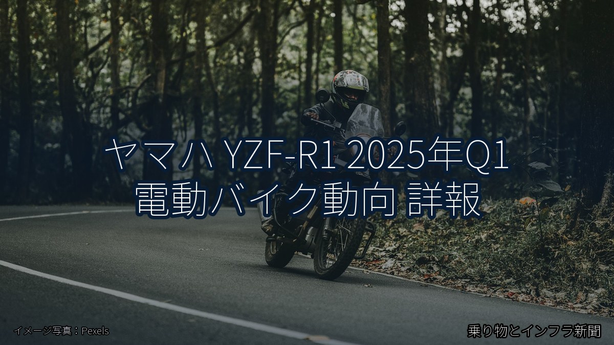 ヤマハ YZF-R1 2025年Q1 電動バイク動向 詳報（乗り物とインフラ新聞）