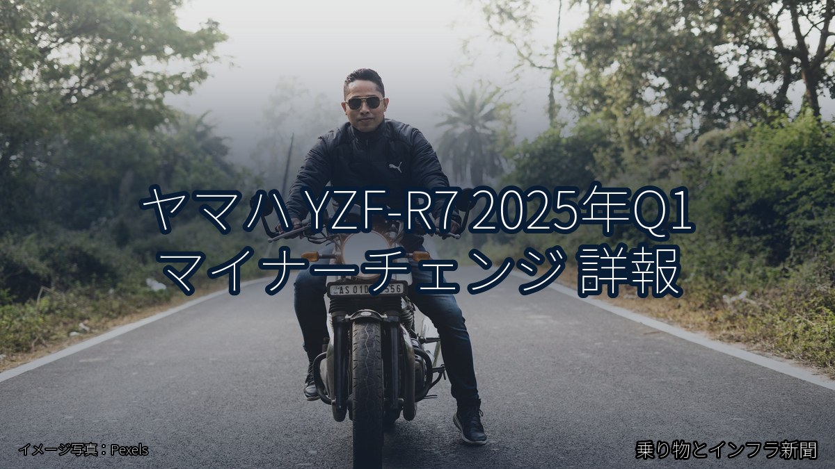 ヤマハ YZF-R7 2025年Q1 マイナーチェンジ 詳報（乗り物とインフラ新聞）