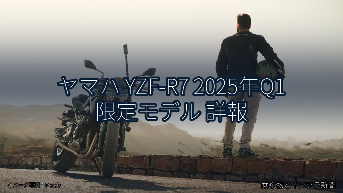 ヤマハ YZF-R7 2025年Q1 限定モデル 詳報（乗り物とインフラ新聞）