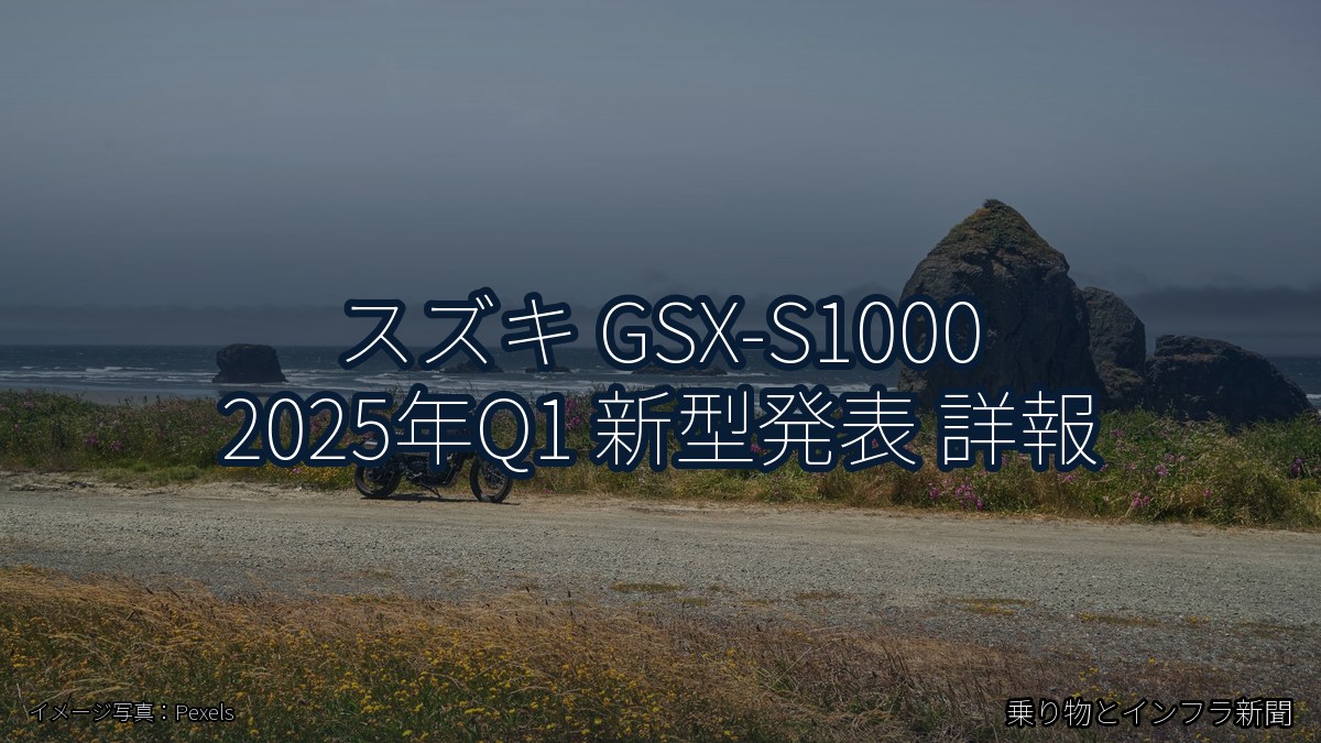 スズキ GSX-S1000 2025年Q1 新型発表 詳報（乗り物とインフラ新聞）