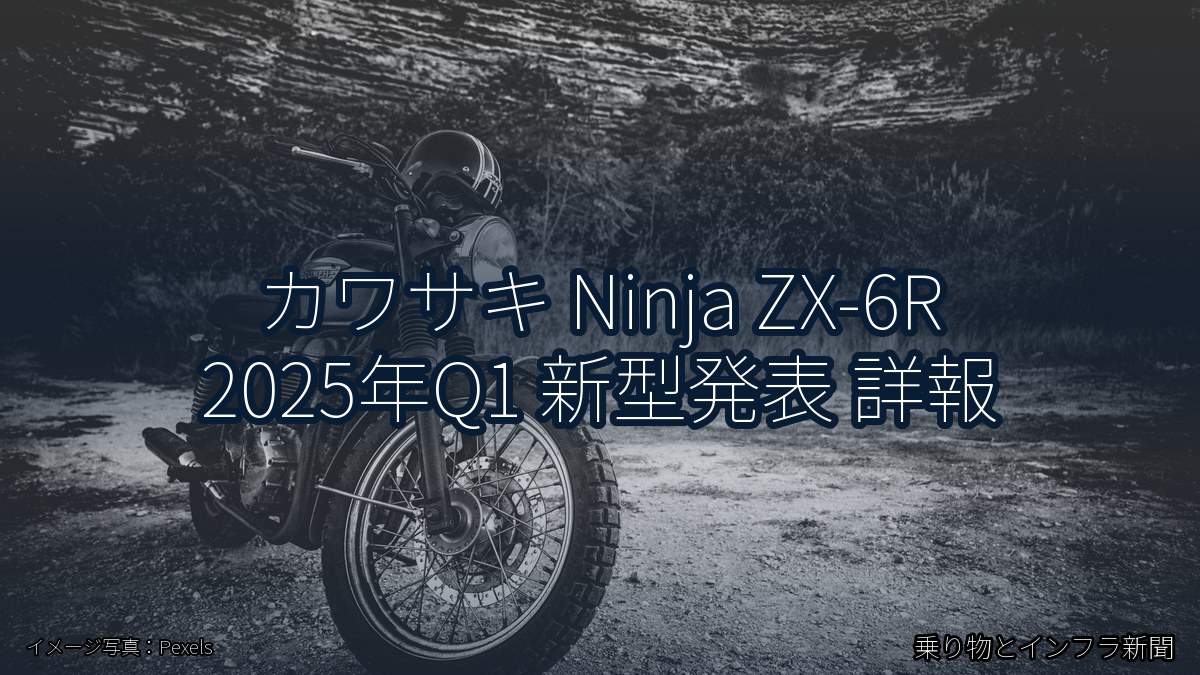 カワサキ Ninja ZX-6R 2025年Q1 新型発表 詳報(乗り物とインフラ新聞)