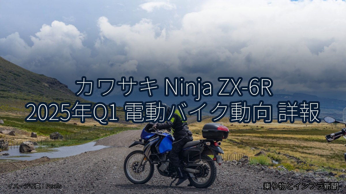 カワサキ Ninja ZX-6R 2025年Q1 電動バイク動向 詳報(乗り物とインフラ新聞)