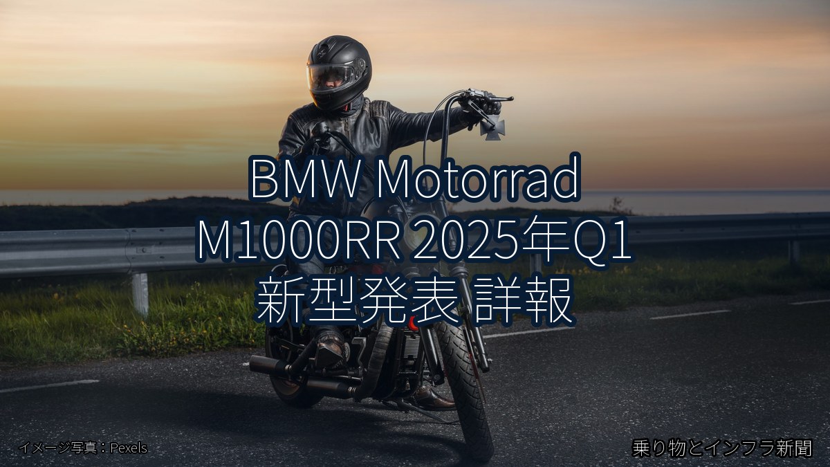BMW Motorrad M1000RR 2025年Q1 新型発表 詳報（乗り物とインフラ新聞）