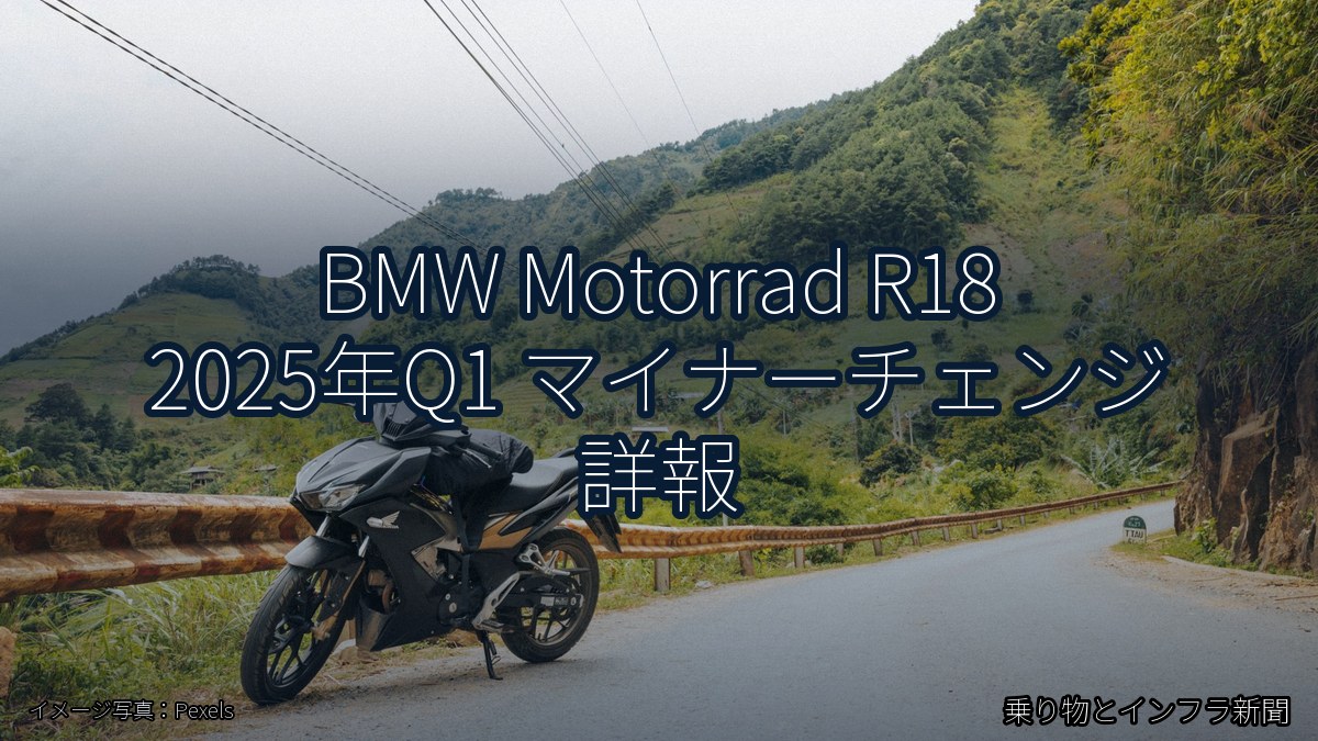 BMW Motorrad R18 2025年Q1 マイナーチェンジ 詳報（乗り物とインフラ新聞）