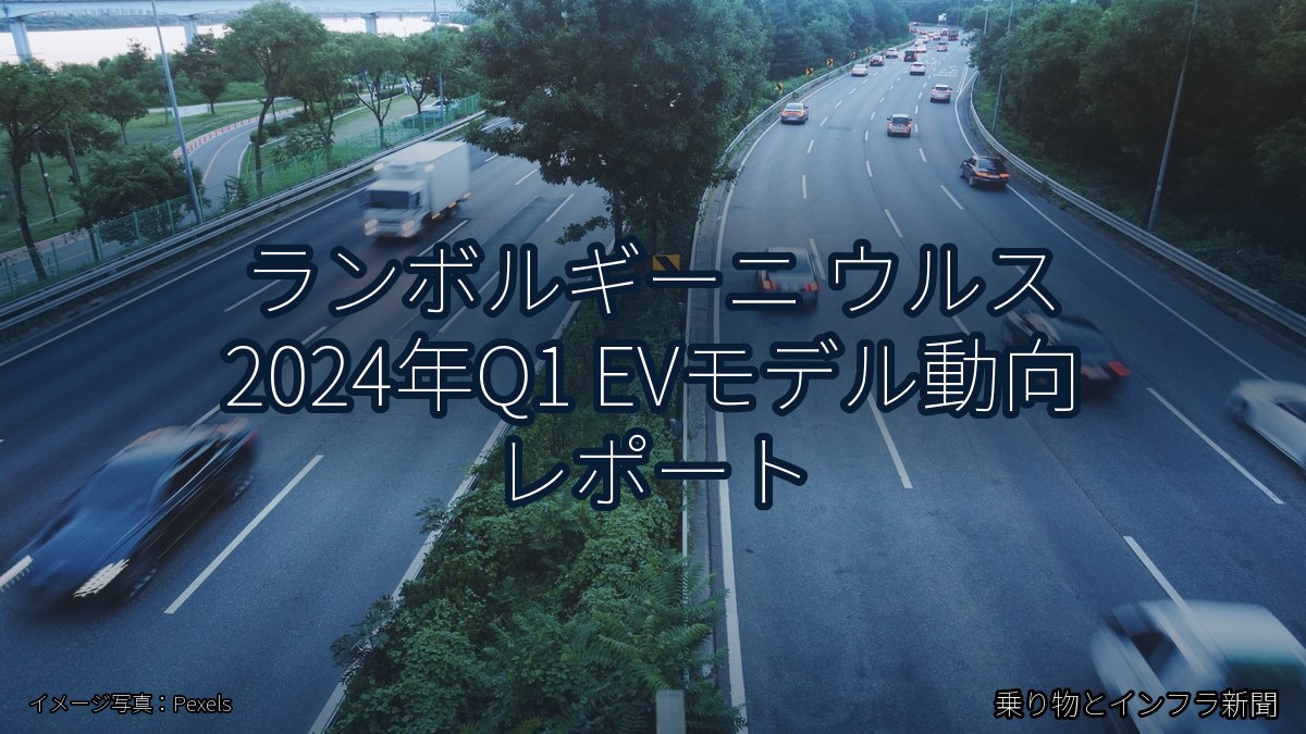 ランボルギーニ ウルス 2024年Q1 EVモデル動向 レポート（乗り物とインフラ新聞）