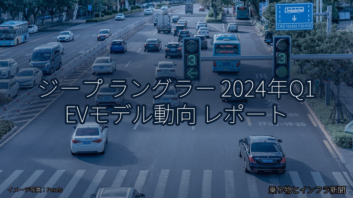 ジープ ラングラー 2024年Q1 EVモデル動向 レポート（乗り物とインフラ新聞）
