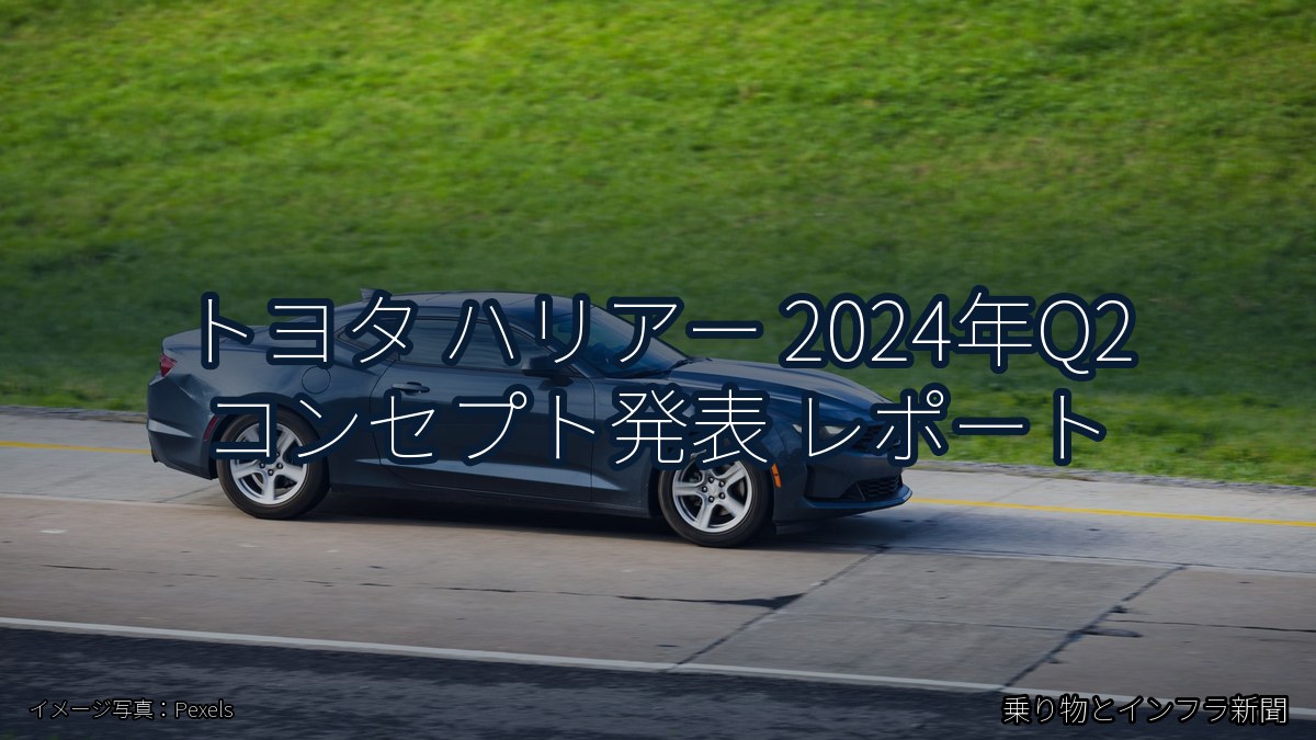トヨタ ハリアー 2024年Q2 コンセプト発表 レポート（乗り物とインフラ新聞）